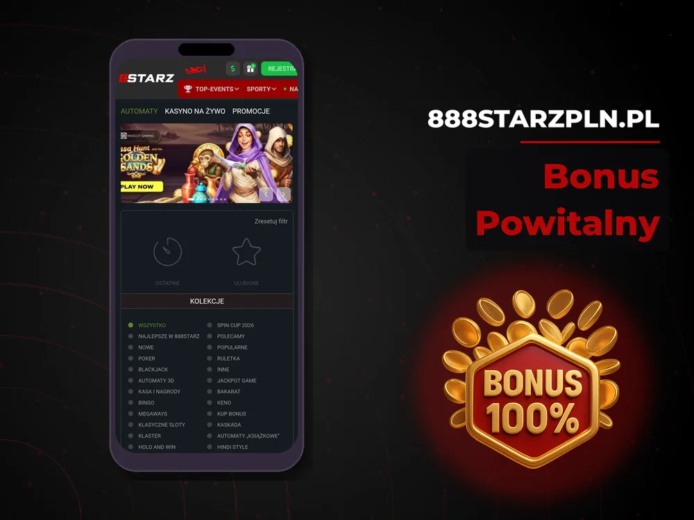 888starzpln.pl - Bonus Powitalny