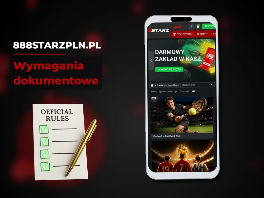 888starzpln.pl - Wymagania dokumentowe