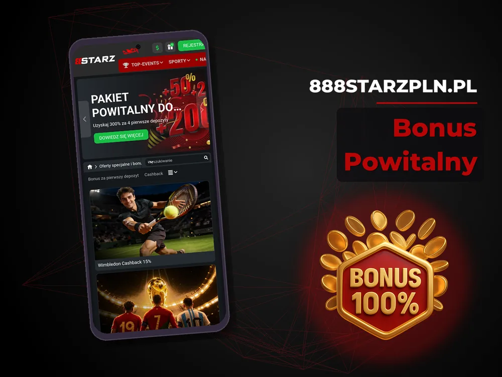 888starzpln.pl - Bonus Powitalny