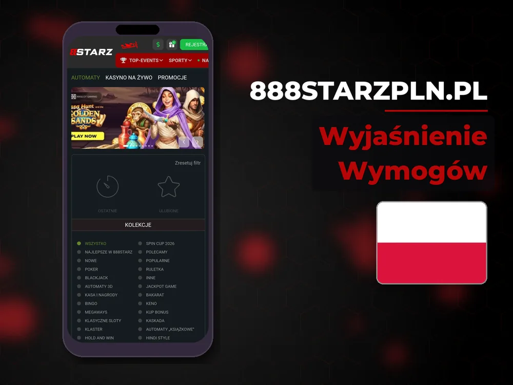 888starzpln.pl - Wyjaśnienie Wymogów