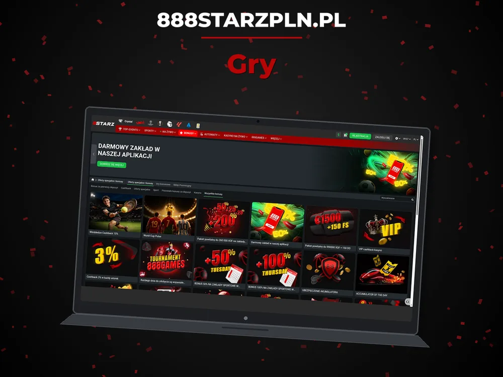 888starzpln.pl - Gry