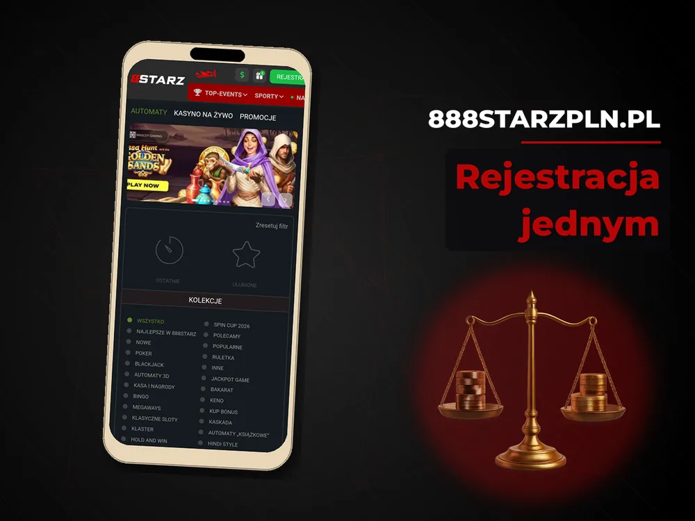 888starzpln.pl - Rejestracja jednym