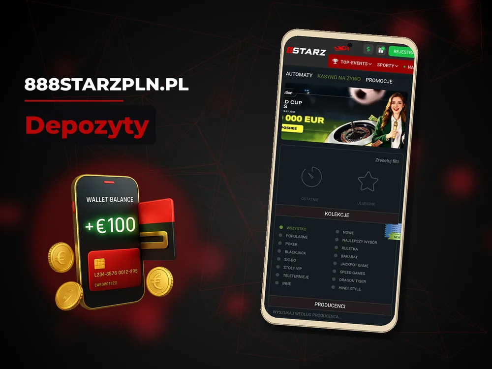888starzpln.pl - Depozyty