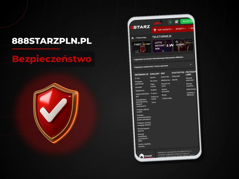 888starzpln.pl - Bezpieczeństwo