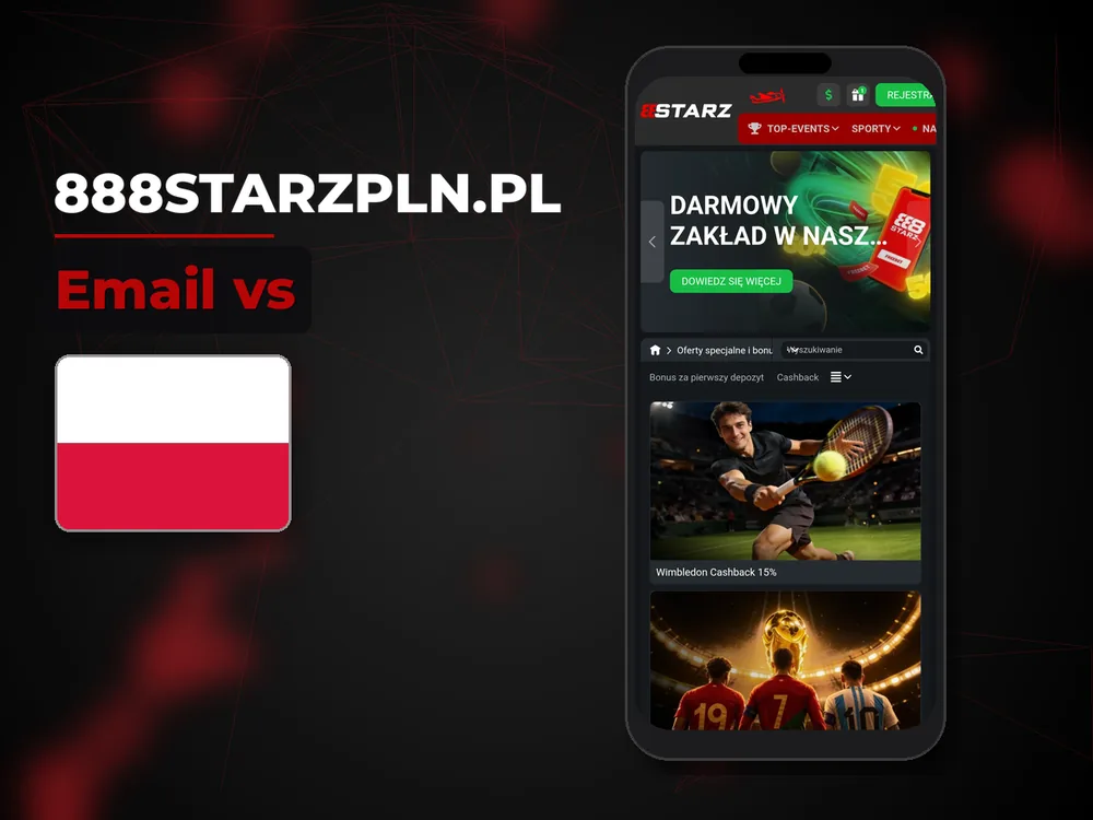 888starzpln.pl - Email vs