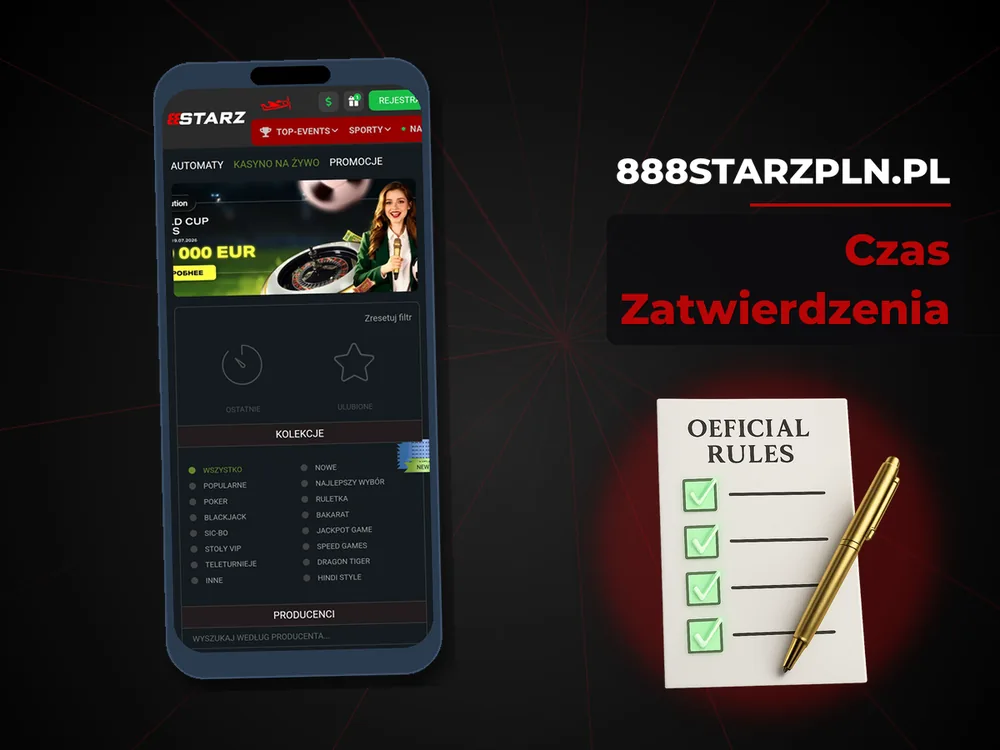 888starzpln.pl - Czas Zatwierdzenia