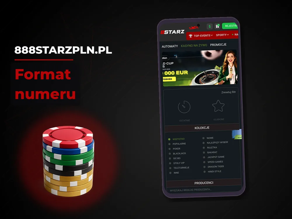 888starzpln.pl - Format numeru