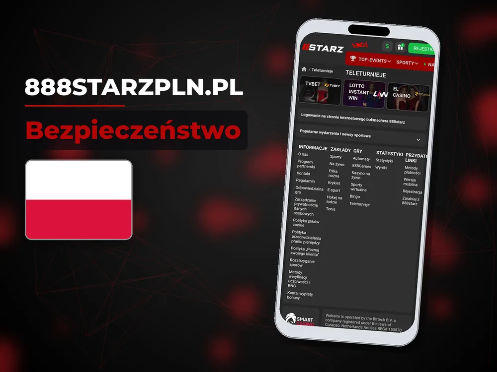 888starzpln.pl - Bezpieczeństwo
