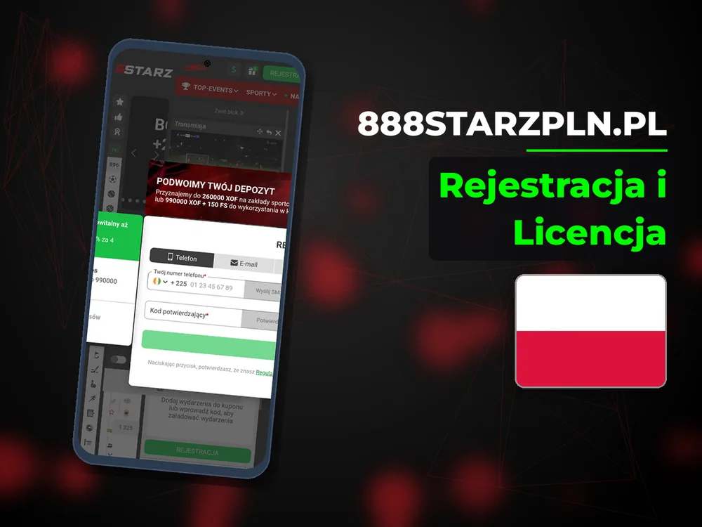 888starzpln.pl - Rejestracja i Licencja