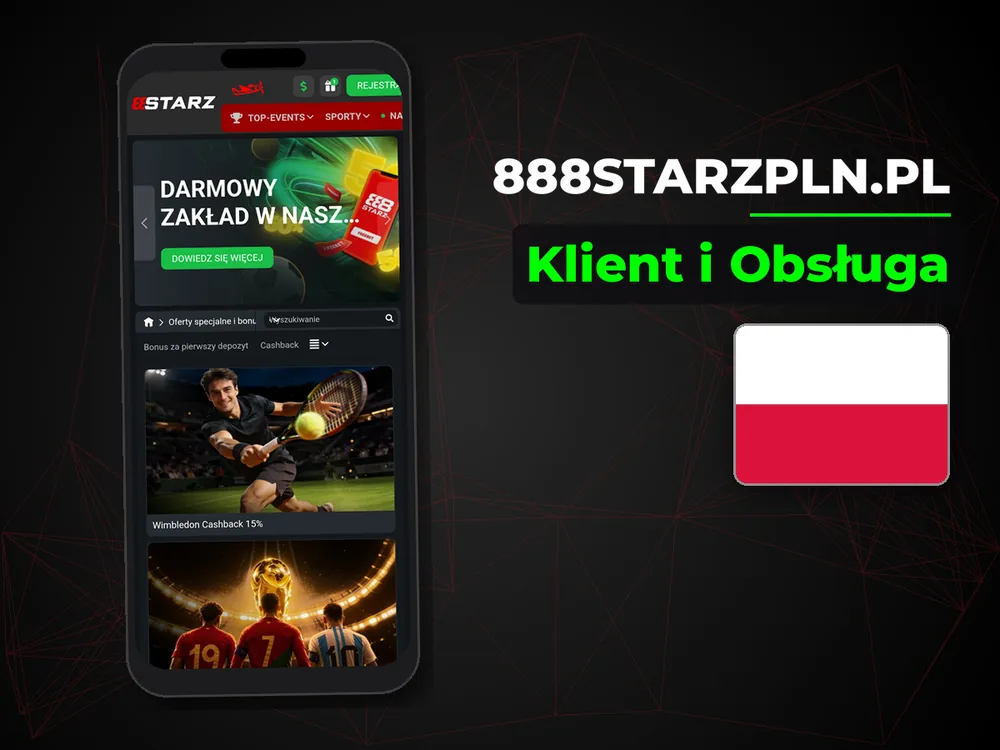 888starzpln.pl - Klient i Obsługa