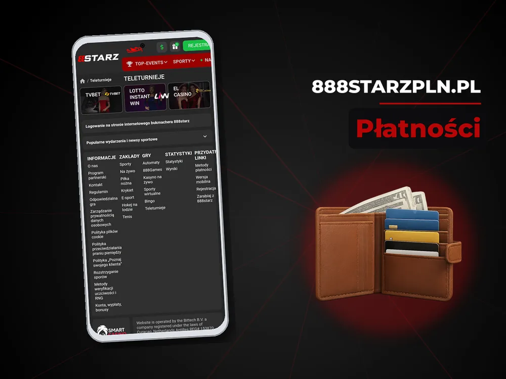 888starzpln.pl - Płatności